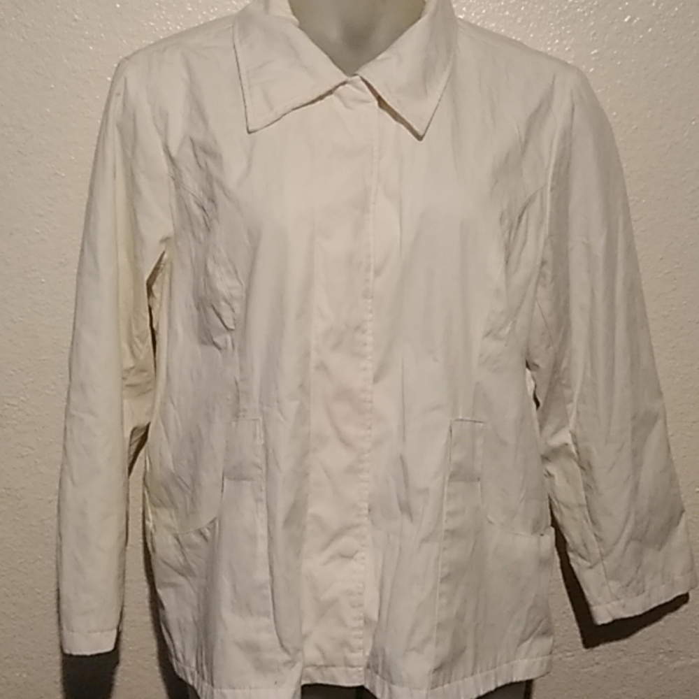 RAG White Jacket size 2X
